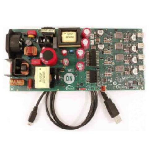 Komunikační a bezdrátový vývojový nástroj, USB AC-DC 4-Port 200W Source, ON Semiconductor