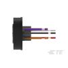 TE Connectivity Konektor pro osvětlení, řada: LUMAWISE ENDURANCE N Kabel Vnitřní Přípojka Vodič 15A barva Černá, 480 V