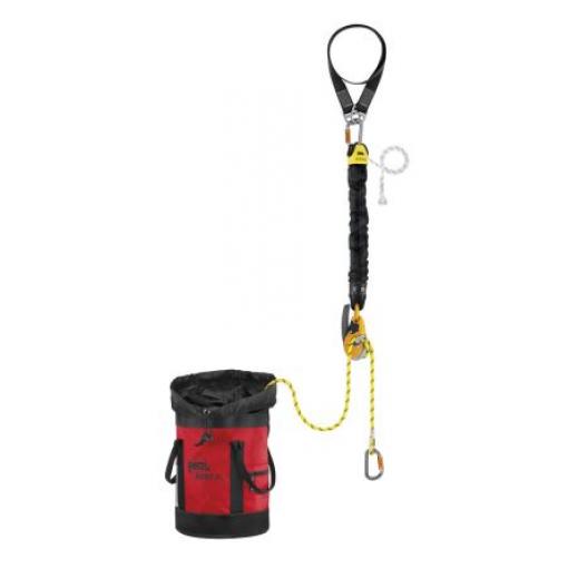 Petzl Záchranná sada JAG, spojovací prvek: Lano, délka spojovacího prvku: 60 m