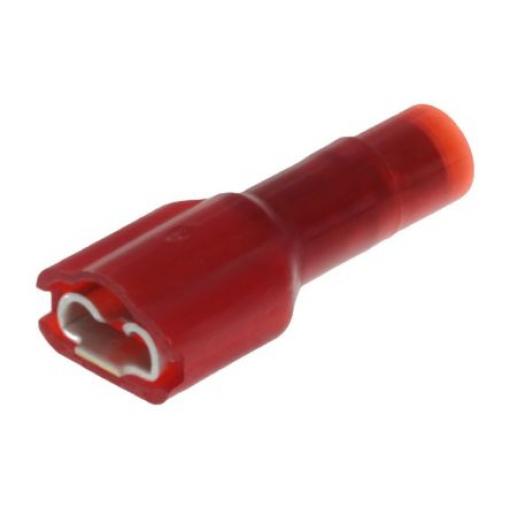 Molex Zásuvný konektor, řada: Avikrimp Izolované, 0.81 x 4.75 mm, Červená Vnitřní, celková délka: 20.3 mm, izolační: