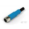 Kabel ovladače snímače, A: Vnitřní, A: M8, Rovný 3, B: Bez koncovky, 60V 3, IP67, řada: T406 TE Connectivity 500 mm