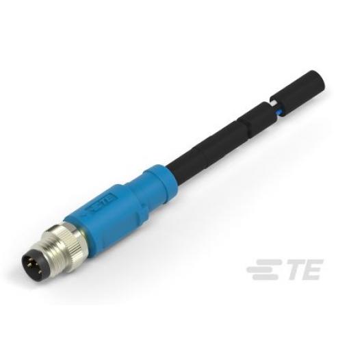 Kabel ovladače snímače, A: Vnější, A: M8, Rovný 4, B: Volný konec, B: Neuzavřený, 30V 4, IP67, řada: T406 TE