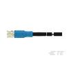 Kabel ovladače snímače, A: Vnitřní, A: M8, Rovný 4, B: Bez koncovky, 30V 4, IP67, řada: T406 TE Connectivity 0.5 m