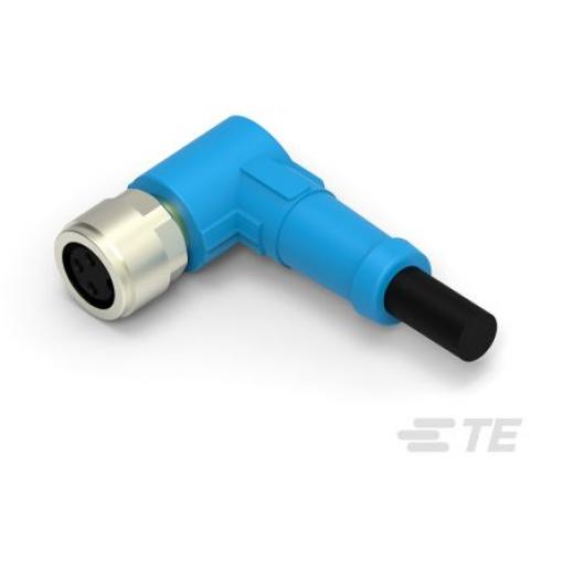 Kabel ovladače snímače, A: Vnitřní, A: M8, Pravoúhlý 3, B: Bez koncovky, 60V 3, IP67, řada: T406 TE Connectivity 1.5 m