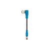 Kabel ovladače snímače, A: Vnější, A: Pravoúhlý 3, B: Přímý, B: Vnitřní, 60V 3, IP67, řada: T405 TE Connectivity 500 mm