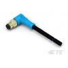 Kabel ovladače snímače, A: Vnější, A: M8, Pravoúhlý 4, B: Volný konec, B: Neuzavřený, 30V 4, IP67, řada: T406 TE