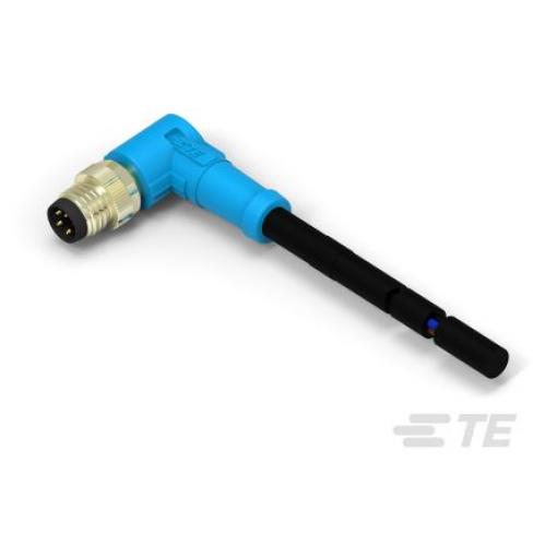 Kabel ovladače snímače, A: Vnější, A: M8, Pravoúhlý 4, B: Volný konec, B: Neuzavřený, 30V 4, IP67, řada: T406 TE