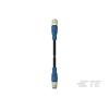 Kabel ovladače snímače, A: Samec/samice, A: Rovný 4, B: Přímý, 250V 4, IP67, řada: T416 TE Connectivity 500 mm