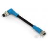 Kabel ovladače snímače, A: Samec/samice, A: Pravoúhlý 4, B: Přímý, 30V 4, IP67, řada: T406 TE Connectivity 5000 mm
