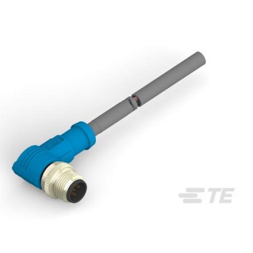 Kabel ovladače snímače, A: Vnější, A: Pravoúhlý 5, B: Bez koncovky, 60V, IP67, řada: T416 TE Connectivity 1 m