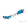 Kabel ovladače snímače, A: Vnější, A: Pravoúhlý 4, B: Přímý, B: Vnitřní, 30V 4, IP67, řada: T406 TE Connectivity 500 mm