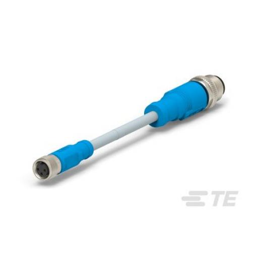 Kabel ovladače snímače, A: Vnitřní, A: Rovný 3, B: Přímý, B: Vnější, 60V 3, IP67, řada: T405 TE Connectivity 1000 mm
