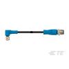 Kabel ovladače snímače, A: Vnitřní, A: Pravoúhlý 4, B: Přímý, B: Vnější, 30V 4, IP67, řada: T405 TE Connectivity 500 mm