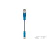 Kabel ovladače snímače, A: Vnitřní, A: Rovný 4, B: Přímý, B: Vnější, 30V 4, IP67, řada: T405 TE Connectivity 500 mm