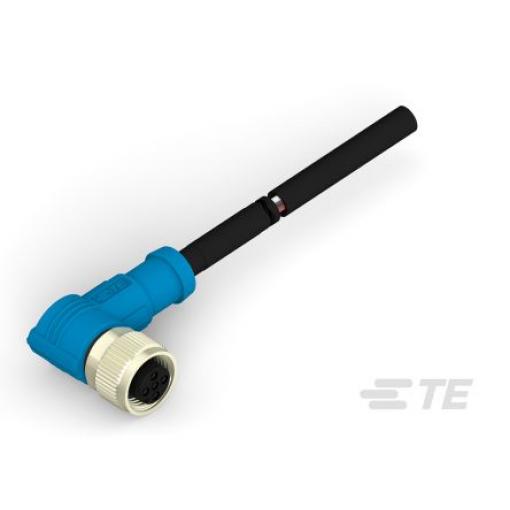 Kabel ovladače snímače, A: Vnitřní, A: Pravoúhlý 5, B: Bez koncovky, 60V 5, IP67, řada: T416 TE Connectivity 5000 mm