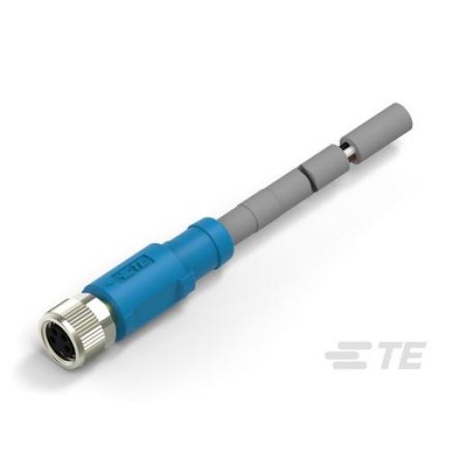 Kabel ovladače snímače, A: Vnitřní, A: M8, Rovný 4, B: Volný konec, B: Neuzavřený, 30V 4, IP67, řada: T406 TE