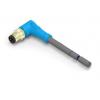 Kabel ovladače snímače, A: Vnější, A: M8, Pravoúhlý 4, B: Volný konec, B: Neuzavřený, 30V 4, IP67, řada: T406 TE
