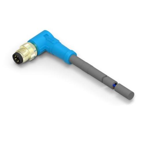 Kabel ovladače snímače, A: Vnější, A: M8, Pravoúhlý 4, B: Volný konec, B: Neuzavřený, 30V 4, IP67, řada: T406 TE
