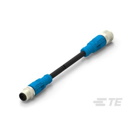 Kabel ovladače snímače, A: Vnitřní, A: M12 5, B: M12, 60V 5, IP67, řada: T416 TE Connectivity 5000 mm