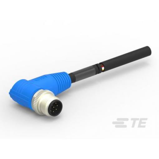 Kabel ovladače snímače, A: Vnější, A: M12 8, 30V, IP67, řada: T416 TE Connectivity 5 m
