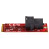 Karta řadiče StarTech.com Karta hostitelského adaptéru, 63 x 21 x 15 mm M.2 PCIe (x4 PCIe) U.2
