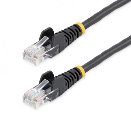 StarTech.com Cat5e Ethernetové kabely, Černá, Polyvinylchlorid 7 m, typ pláště: Nestíněný Nestíněný