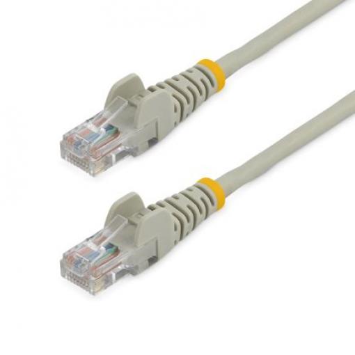 StarTech.com Cat5e Ethernetové kabely, Šedá, Polyvinylchlorid 10 m, typ pláště: Nestíněný Nestíněný