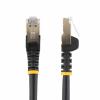 StarTech.com Cat6a Ethernetové kabely, řada: Cat6a - 10Gbit/s, Černá, Polyvinylchlorid 0.5 m, typ pláště: Stíněné