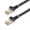 StarTech.com Cat6a Ethernetové kabely, řada: Cat6a - 10Gbit/s, Černá, Polyvinylchlorid 3 m, typ pláště: Stíněné Stíněný