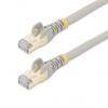 StarTech.com Cat6a Ethernetové kabely, řada: Cat6a - 10Gbit/s, Šedá, Polyvinylchlorid 3 m, typ pláště: Stíněné Stíněný