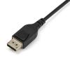 StarTech.com, A: Vnější Display Port, B: Vnější Display Port, Polyvinylchlorid DisplayPort Kabely 2 m