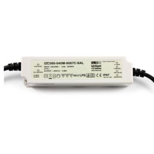 LED ovladač, řada: IZC IZC095-040M-9067C-SAL 25.2/42 V 950 mA 40 W ztlumování: Stmívání 3 v 1 IP67 Intelligent LED