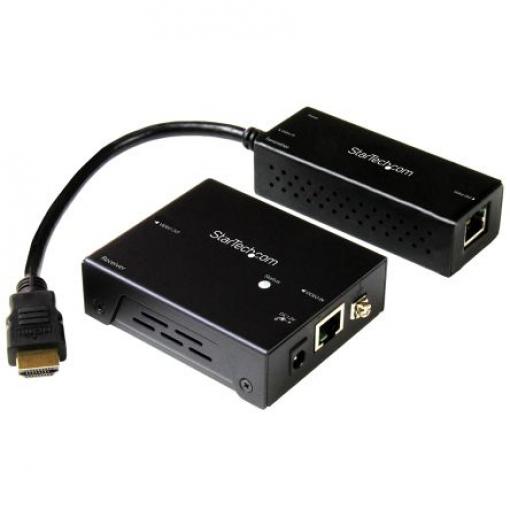 Video extender, HDMI, Prodlužovač 4096 x 2160 pixel 70 m HDBaseT StarTech.com, video připojení: HDMI 1