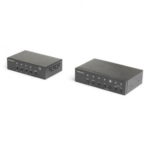 Video extender 1920 x 1200 70m HDBaseT StarTech.com, video připojení: DisplayPort, HDMI, VGA 2