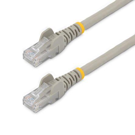 StarTech.com Kat6 Ethernetové kabely, Šedá, Polyvinylchlorid 1 m 4, typ pláště: Nestíněný Nestíněný