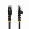 StarTech.com Kat6 Ethernetové kabely, Černá, Polyvinylchlorid 5 m, typ pláště: Nestíněný Nestíněný