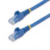 StarTech.com Kat6 Ethernetové kabely, Modrá, Polyvinylchlorid 3 m 4, typ pláště: Nestíněný Nestíněný