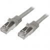 StarTech.com Kat6 Ethernetové kabely, řada: N6SPAT3MGR, Šedá, Polyvinylchlorid 3 m 4, typ pláště: Stíněné Stíněný