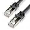 StarTech.com Kat6 Ethernetové kabely, Černá, Polyvinylchlorid 1 m, typ pláště: Stíněné Stíněný