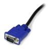 StarTech.com Kabel KVM Vnější, A: USB typu A, B: VGA Vnější 3 m, Černá