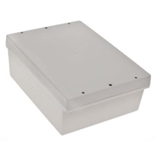 RS PRO Pouzdro IP65 Stíněné barva Šedá IK07 barva Šedá ABS 198.1 mm 72.3 mm 144.7 mm Silikon