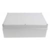 RS PRO Pouzdro IP65 Stíněné barva Šedá IK09 barva Šedá ABS 283 mm 96.7 mm 193.2 mm Silikon