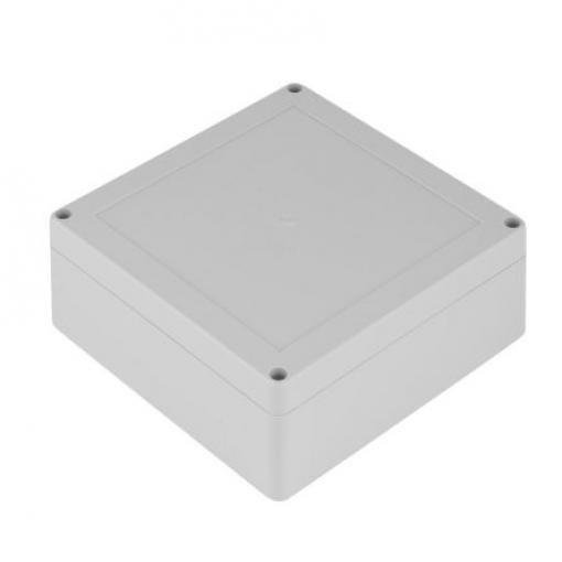RS PRO Pouzdro IP65 Stíněné barva Šedá IK07 barva Šedá ABS 119.8 mm 60.1 mm 119.8 mm Silikon