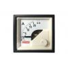 Analogový panelový ampérmetr 100 A, výška výřezu: 45 mm St., šířka výřezu: 45 mm, přesnost měřicího přístroje: 1 %