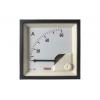 Analogový panelový ampérmetr 3 A, výška výřezu: 68 mm St., šířka výřezu: 68 mm, přesnost měřicího přístroje: 1 %
