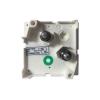 Analogový panelový ampérmetr 100 A, výška výřezu: 68 mm St., šířka výřezu: 68 mm, přesnost měřicího přístroje: 1 %