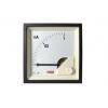 Analogový panelový ampérmetr, výška výřezu: 68 mm DC, šířka výřezu: 68 mm, přesnost měřicího přístroje: 1 % Pohyblivá