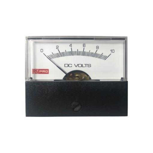 Analogový panelový ampérmetr 50 A, výška výřezu: 57 mm DC, šířka výřezu: 44 mm, přesnost měřicího přístroje: ±1.5 %