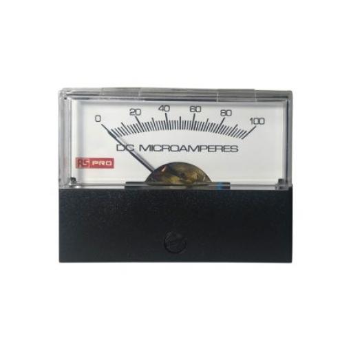 Analogový panelový ampérmetr 1000 A, výška výřezu: 57 mm DC, šířka výřezu: 44 mm, přesnost měřicího přístroje: ±1.5 %