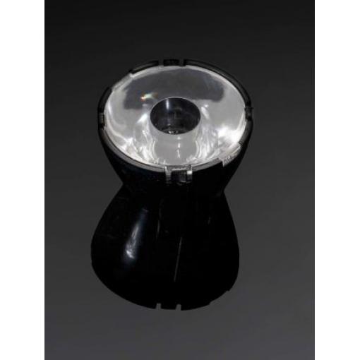 Sada optiky a držáků LED, řada: Suri Bodové vyzařování 6 ° 37.8 mm v prům. Jednoduchá čočka Ledil